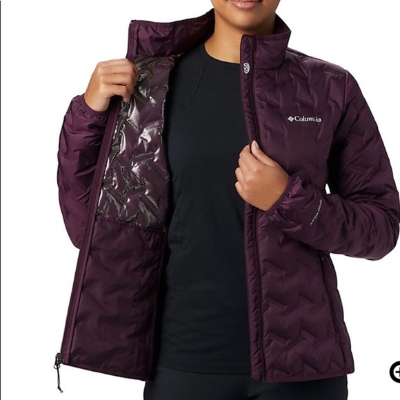 Columbia Black Cherry 650 Down Puffer Jacket XL - Picture 4 of 6